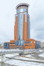 High-rise building of modern prestigious hotel in the Moscow region