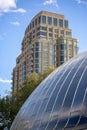 High rise building near Mormon Tabernacle cropped