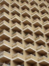 High rise building with residential flats or apartments Royalty Free Stock Photo