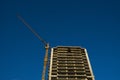 High-rise building under construction Royalty Free Stock Photo