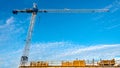 High-rise building under construction Royalty Free Stock Photo