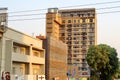 High rise buildings in downtown Johannesburg Royalty Free Stock Photo