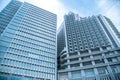 High-rise buildings and blue sky - Tokyo, Japan Royalty Free Stock Photo