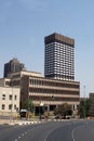 High rise buildings in downtown Johannesburg Royalty Free Stock Photo