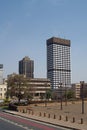 High rise buildings in downtown Johannesburg Royalty Free Stock Photo