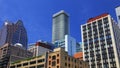 High rise buildings in downtown Toronto Royalty Free Stock Photo