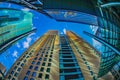 High -rise buildings in Shiodome, Tokyo Royalty Free Stock Photo