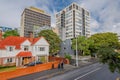 High-rise and character homes in Wellington city, New Zealand