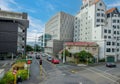 High-rise and character homes in Wellington city, New Zealand