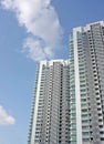 High-rise condominium blocks Royalty Free Stock Photo