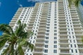 Miami Beach High Rise Condominium Royalty Free Stock Photo