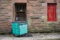 High rise council flat in deprived poor housing estate in Cardonald, Glasgow