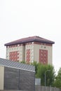 High rise council flat in deprived poor housing estate in Glasgow