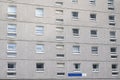 High rise council flat in deprived poor housing estate in Glasgow