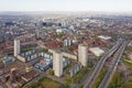 High rise council flats in Glasgow city