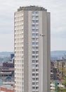 High rise council flats in Glasgow city