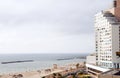 high rise hotel Mediterranean sea Tel Aviv Royalty Free Stock Photo