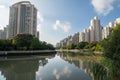 High rise modern apartments, Suzhou Creek - Shanghai