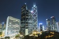 High rise modern office buiding in Hong Kong Royalty Free Stock Photo