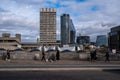 High Rise Property Development In South Bank Londong England UK tall buildings