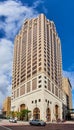 High-Rise with Stone Facade and Modern Windows, Downtown Milwaukee