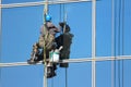 High rise window cleaner