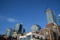 High Rises, Apartment Buildings in Downtown Seattle, Washington, USA Royalty Free Stock Photo