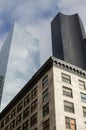 High Rises, Office Buildings in Downtown Seattle, Washington, USA Royalty Free Stock Photo