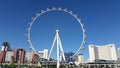 High Roller Ferris wheel in Las Vegas Nevada Royalty Free Stock Photo