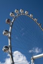 The High Roller Ferris Wheel at the Linq, Las Vegas, Nevada Royalty Free Stock Photo