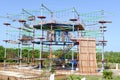 High ropes course at Cayo Coco