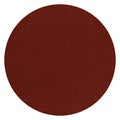 High round red sandpaper texture, background sanding paper Royalty Free Stock Photo