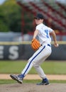 High school baseball pitcher Royalty Free Stock Photo