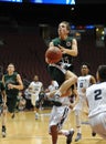 High School Basketball Game Action. Royalty Free Stock Photo