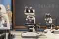 High school biology lab Royalty Free Stock Photo