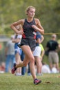 High School Girls Cross Country Meet Royalty Free Stock Photo