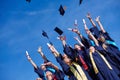 High school graduates students Royalty Free Stock Photo