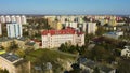High School Lublin Liceum Aerial View Poland