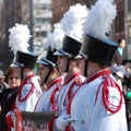 High School Marching Band New York City Parade Royalty Free Stock Photo