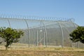 High security fencing Royalty Free Stock Photo