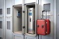 A high-security travel locker with biometric access