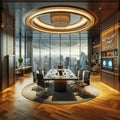 High security workspace accessible only to privileged members Fe