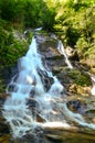 High Shoals Falls near Helen Ga Royalty Free Stock Photo
