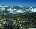 High Sierra Panorama Royalty Free Stock Photo