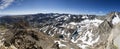 High Sierra Panorama Royalty Free Stock Photo