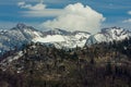 High Sierras View Royalty Free Stock Photo