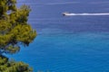 beautiful Fava sand beach near Vourvourou, Greek peninsula Sithonia, Chalkidiki (Halkidiki