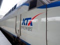 High-speed bullet trains - KTX Royalty Free Stock Photo