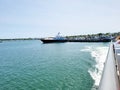High speed Cape Cod ferry Royalty Free Stock Photo