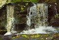 High speed capture of Day Pond Falls in Colchester, Connecticut